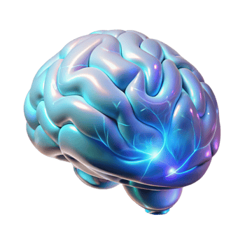 elegant rustic A Holographic Projection of a Human Brain high quality png