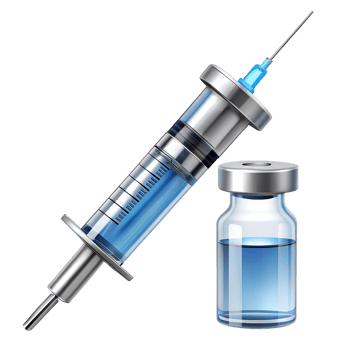 World health day symbols, vaccine and syringe icons, health icons, virus protection silhouette design png