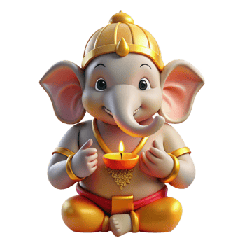 beautiful rustic A Benevolent Ganesha the Elephant Headed high quality png