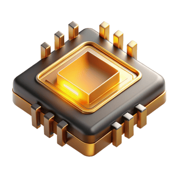 wonderful rustic A Single Microchip Magnified to Reveal It premium png