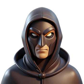 serene rustic Portrait of a Mysterious Masked Figure D detailed png