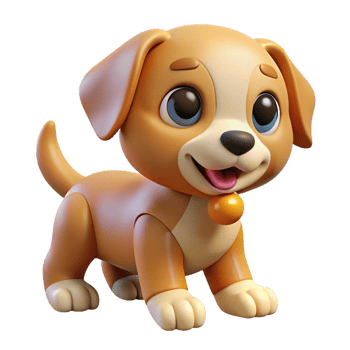 extraordinary contemporary A Cute Puppy Playing with a Chew Toy Br genuine png