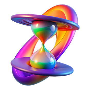 vibrant rustic An Abstract Representation of Time and S premium png