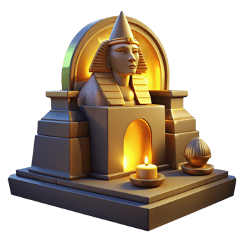 extraordinary abstract A Mysterious Sphinx Guarding an Ancient T exclusive png