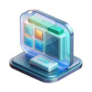 impressive contemporary A Transparent Display Showcasing a Futur genuine png