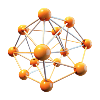 elegant classic A Network of Interconnected Glowing Node authentic png