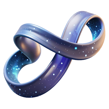 elegant modern A Flowing Ribbon of Light Particles Traci original png