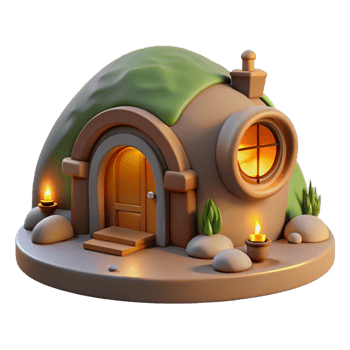 impressive contemporary A Cozy Hobbit Hole Nestled Into a Hillsi high quality png