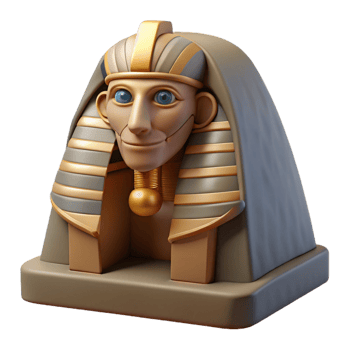 magnificent contemporary A Mysterious Sphinx Guarding a Hidden Tom premium png