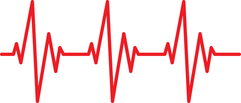 Heartbeat pulse line health medical concept for graphic design, logo, web site, social media, mobile app, ui illustration.. png
