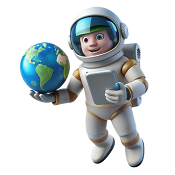 impressive classic A Lone Astronaut Floating in Space Hol genuine png
