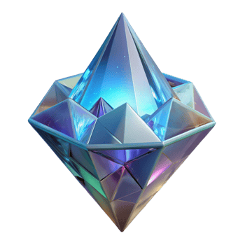 impressive modern A Floating Crystal Shard Intricate Inter original png