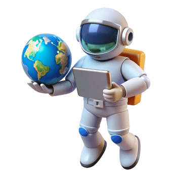 stunning classic A Lone Astronaut Floating in Space Holdi png