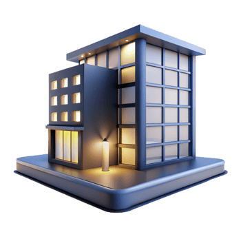 beautiful classic A Sleek Minimalist Apartment Building Wit premium png
