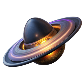 beautiful artistic A Spaceship Entering a Black Hole Swirl exclusive png