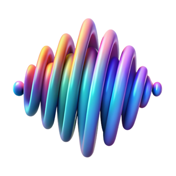 beautiful minimalist A Vibrant Abstract Representation of Soun genuine png