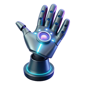 impressive traditional A Cybernetic Hand Reaching out to Touch A high resolution png