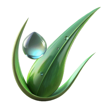 serene artistic A Close Up of a Dewdrop on a Blade Of high quality png
