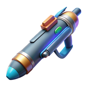 elegant contemporary Futuristic Weapon Everyday Object Disguise professional png