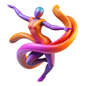 stunning traditional An Abstract Representation of Dance Using high resolution png