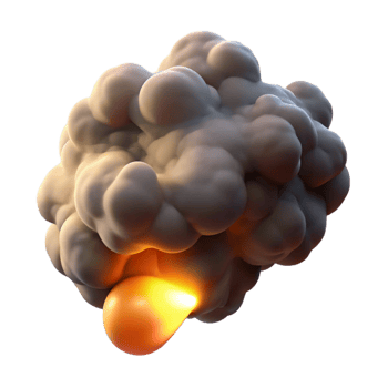 dramatic rustic A Swirling Cloud of Smoke and Dust Rende high resolution png