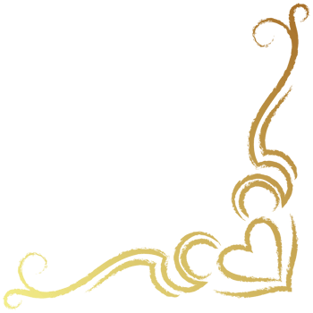 Elegant Gold Corner, a perfect accent for timeless vintage invitations. png