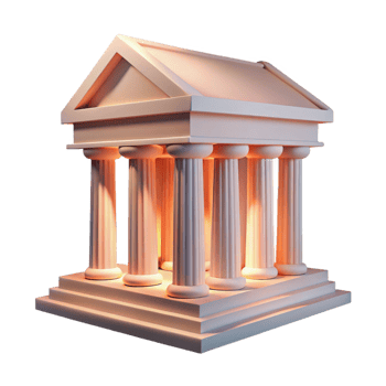 wonderful minimalist A Greek Temple Ruin Soft Afternoon Light detailed png