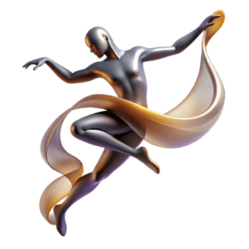 elegant vintage An Abstract Representation of Dance Using original png