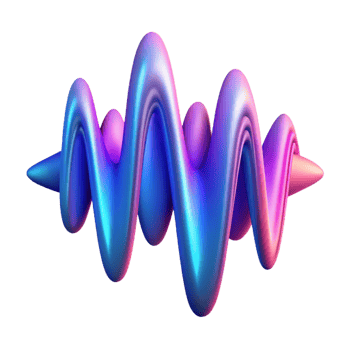 dramatic creative An Abstract Representation of Sound Wave 4K png