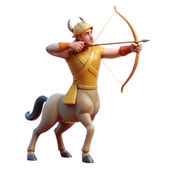 wonderful contemporary A Stoic Centaur Archer Aiming at a Distant professional png