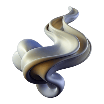 stunning minimalist A Single Flowing Ribbon of Smoke in Sha exclusive png