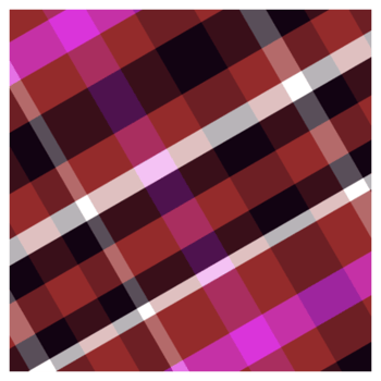 Abstract Diagonal Plaid Pattern with Red Black White and Pink Stripes png