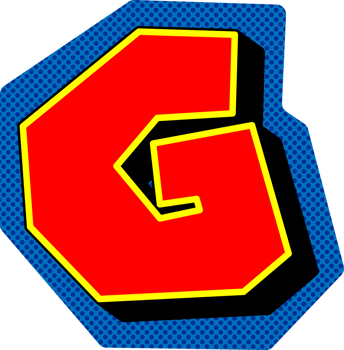 Magazine Ransom Note Cut Out, Letter G png