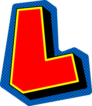 Magazine Ransom Note Cut Out, Letter L png