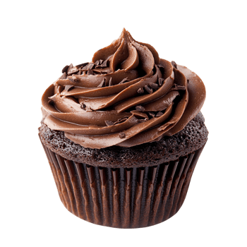 Chocolate Cupcake with Rich Frosting png
