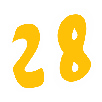 Number twenty eight png