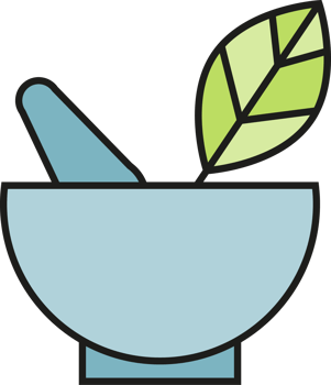 Herb and Pestle in Mortar Icon png