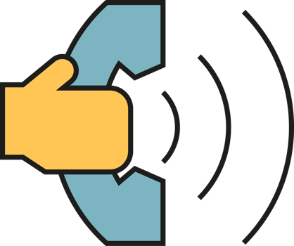 Hand Holding Phone Call Icon png