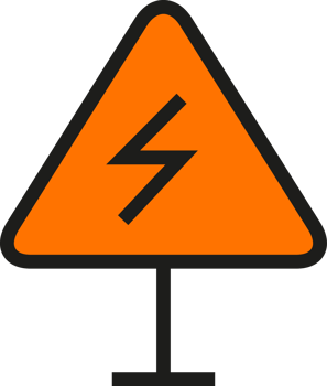 High Voltage Signage Icon png