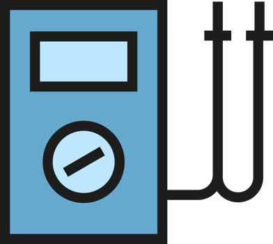 Voltmeter Icon Illustration png