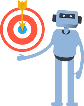 Blue Humanoid Character Holding Dart png