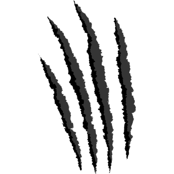 Claws marks. Animal Claw mark scratch. png