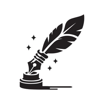 Versatile Pen Black Silhouette vector