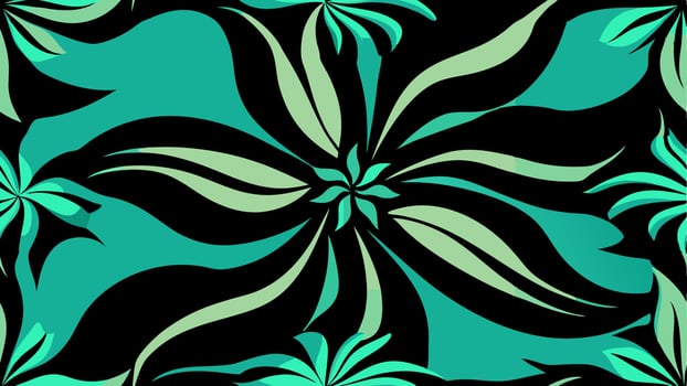 Tropical Abstract Floral Fantasy Pattern with Vibrant Colors and Stylish Design for Textile Fashion vector