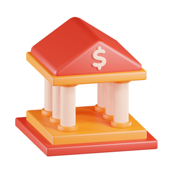 Cash Bank 3D Icon png