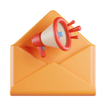 Email Marketing 3D Icon png