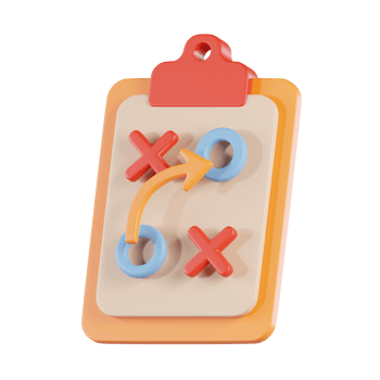 Strategic Planning 3D Icon png