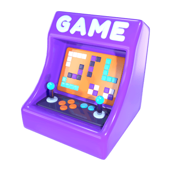 Arcade 3D Illustration Icon png