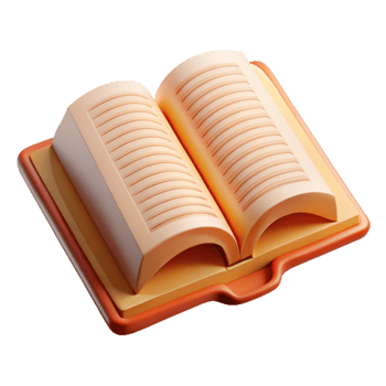 extraordinary minimalist Open Book with Foreign Script Transparent Background exclusive png