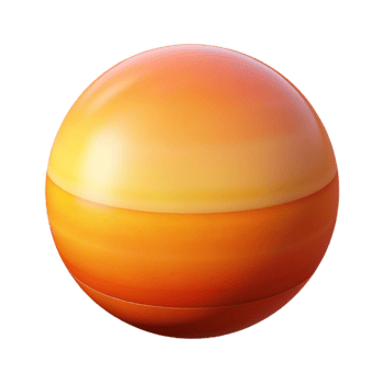 stunning contemporary Orange Sunset Gradient Transparent Background original png